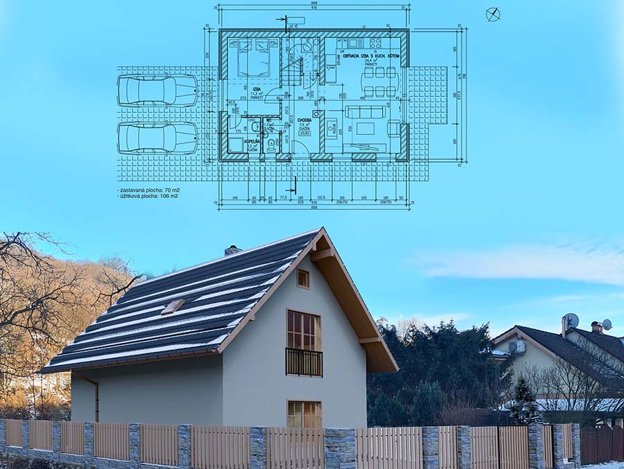 Projekty rodinných domov | STAVMAXBB